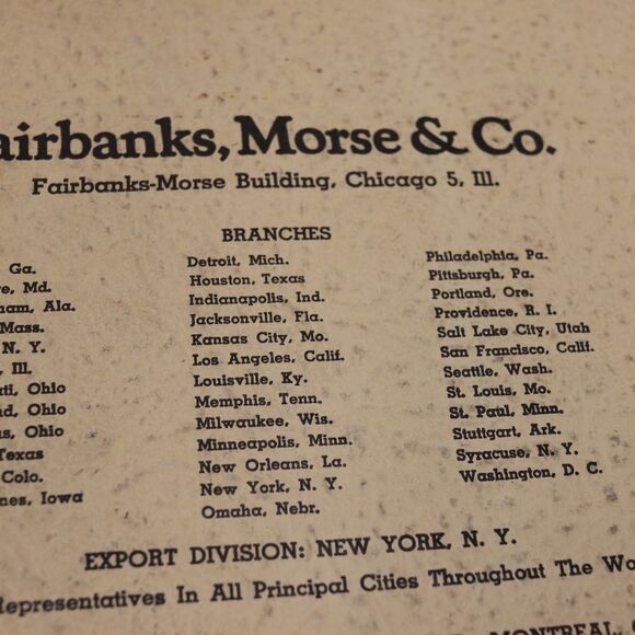 Vintage 1950s Electrical & Mechanical Manuals Lot - Fairbanks Morse Catechism - Picture 8 of 12